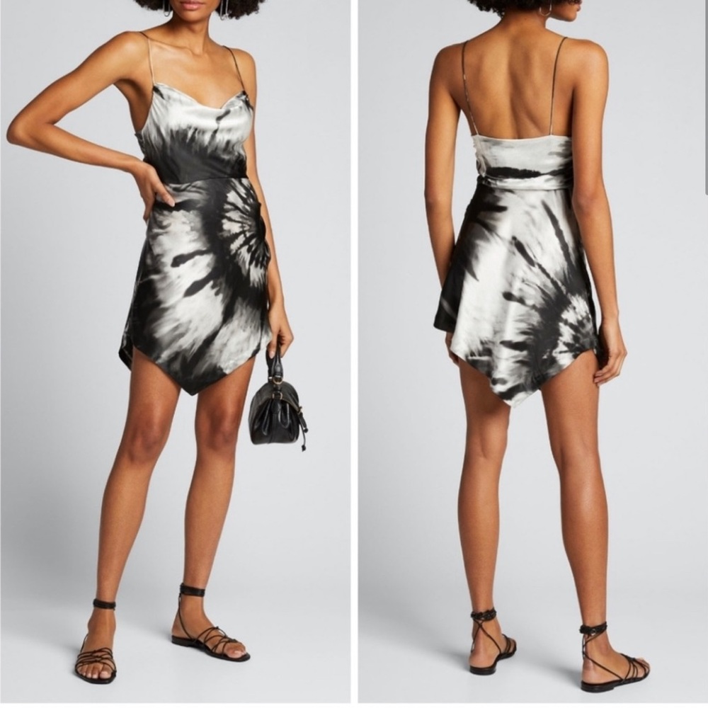 Retrofete Silk Mini Dress